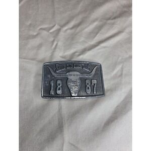 Vintage Sioux City Stock Yards 1887 Belt Buckle